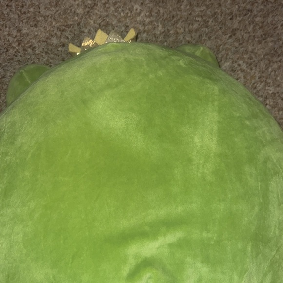 Kellytoy Squishmallow Jumbo 16” Doxl The Frog Green Crown Prince - Picture 6 of 8